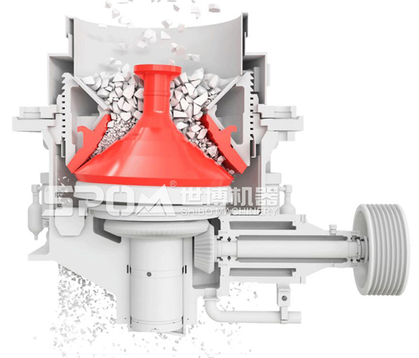 hp圆锥破碎机结构图