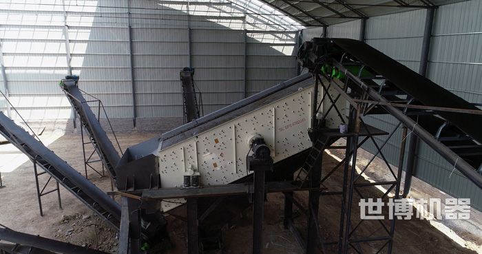 振动筛安装效果