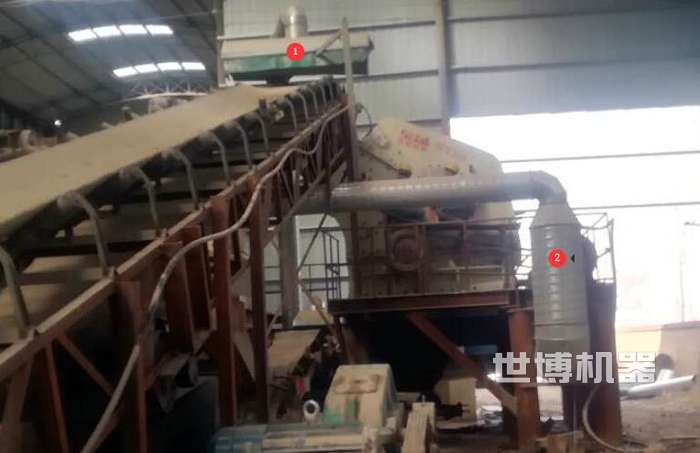 收尘器安装现场