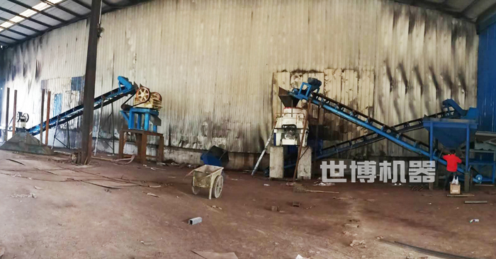 小型石子沙子生产线