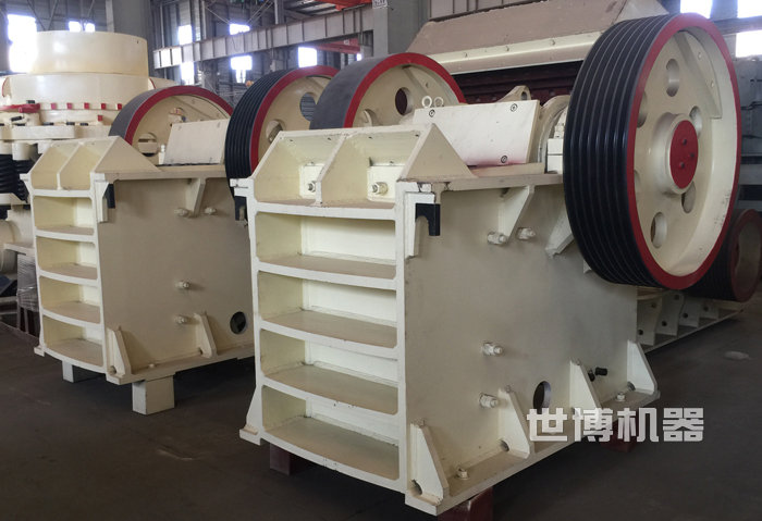 颚式破碎机生产车间