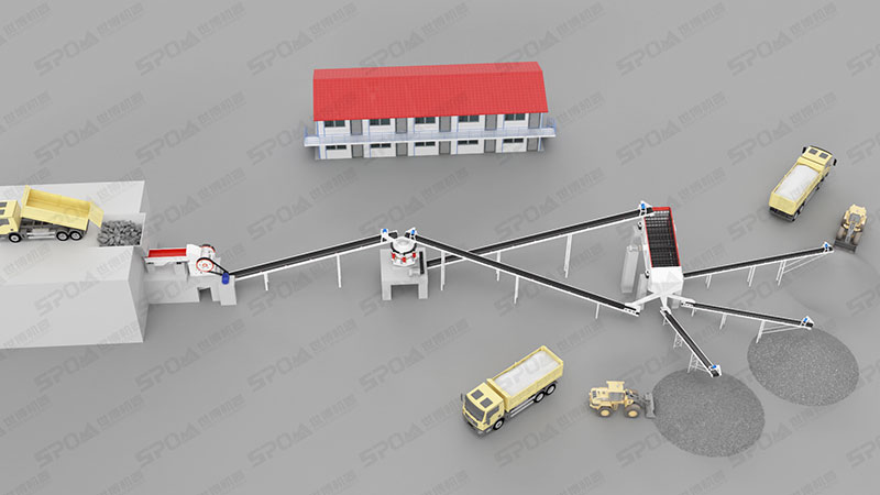 二段破碎流程图