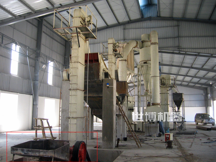 小型颚式破碎机在磨粉生产线中的位置