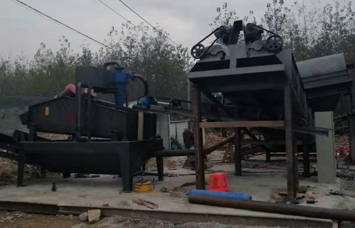 细沙回收机安装现场