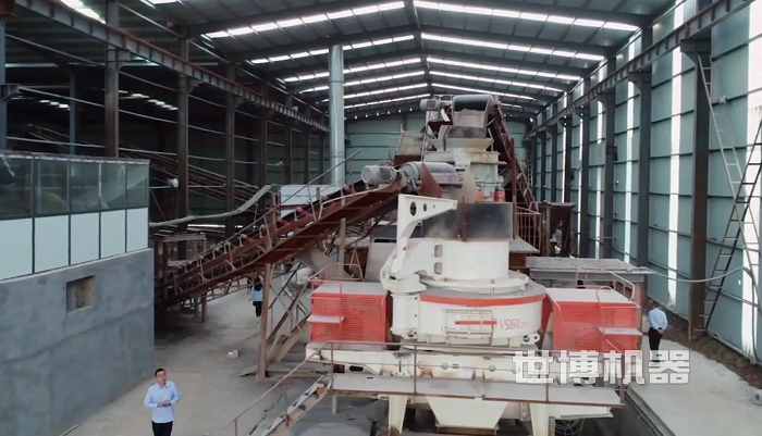 制砂机与圆锥破碎机搭配使用