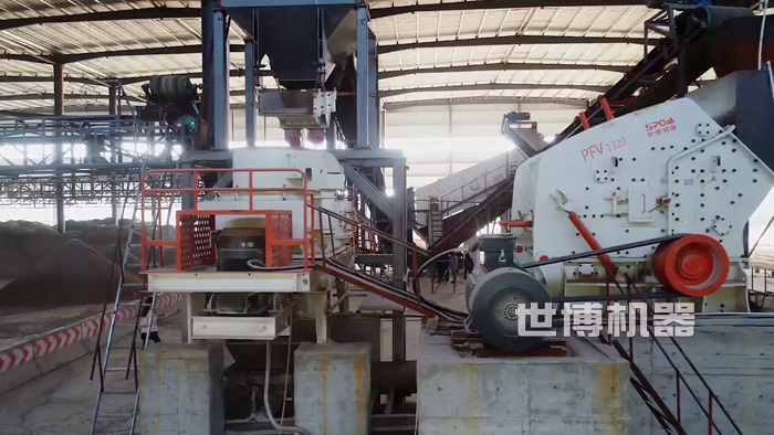 大型制砂生产线现场图