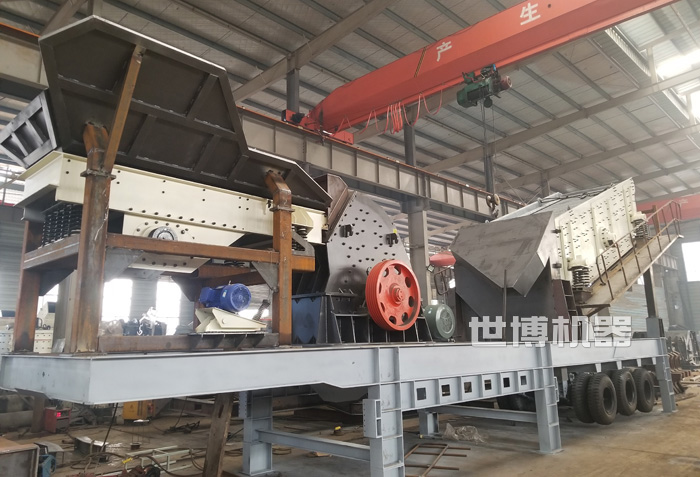 重锤式打沙机生产车间