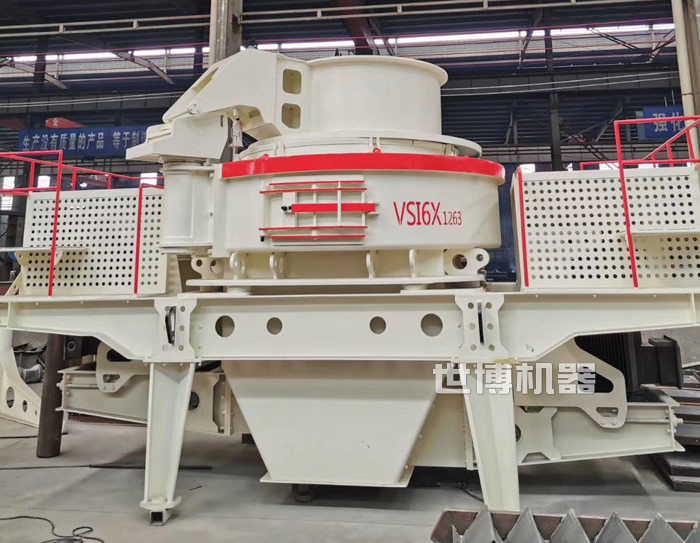 世博机器打砂机生产车间