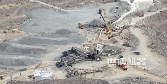 石子加工生产线