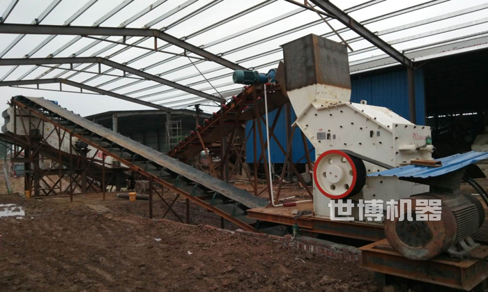 细碎机安装现场图