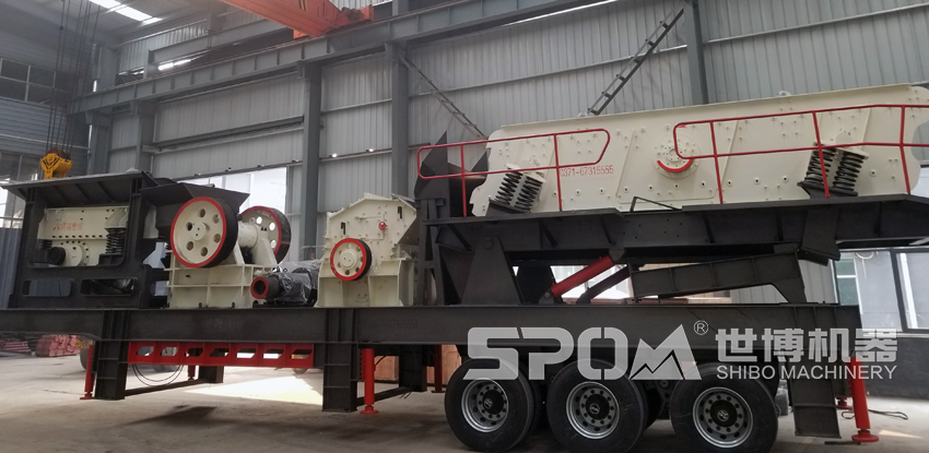 移动式颚破反击破一体机