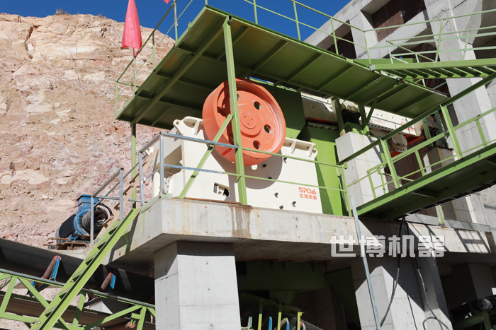 颚式破碎机特写图