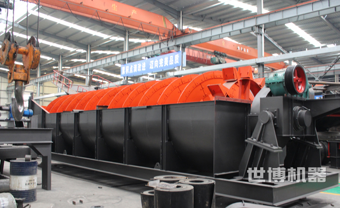 螺旋洗沙机生产车间