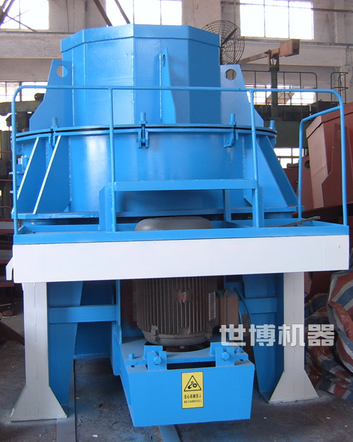 PCL立式制砂机侧面特写