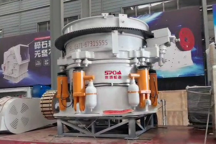 HP300圆锥破发货现场