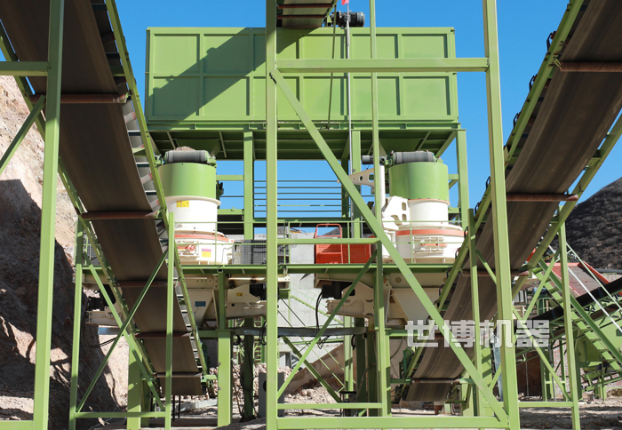 1263制砂机双生产线并联