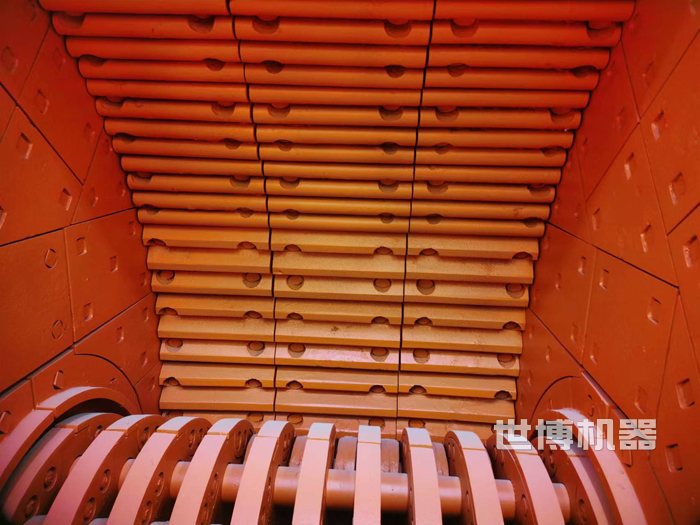 重锤式破碎机衬板细节 重锤破内部结构