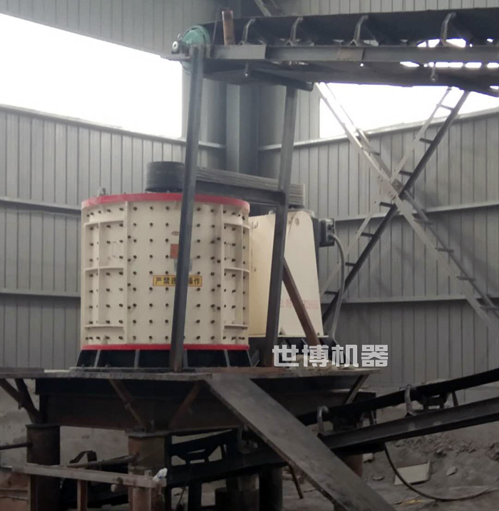 复合式破碎机用于制砂生产线