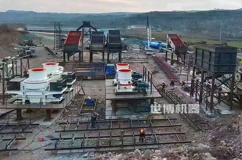 世博机器为客户订定的制砂生产线