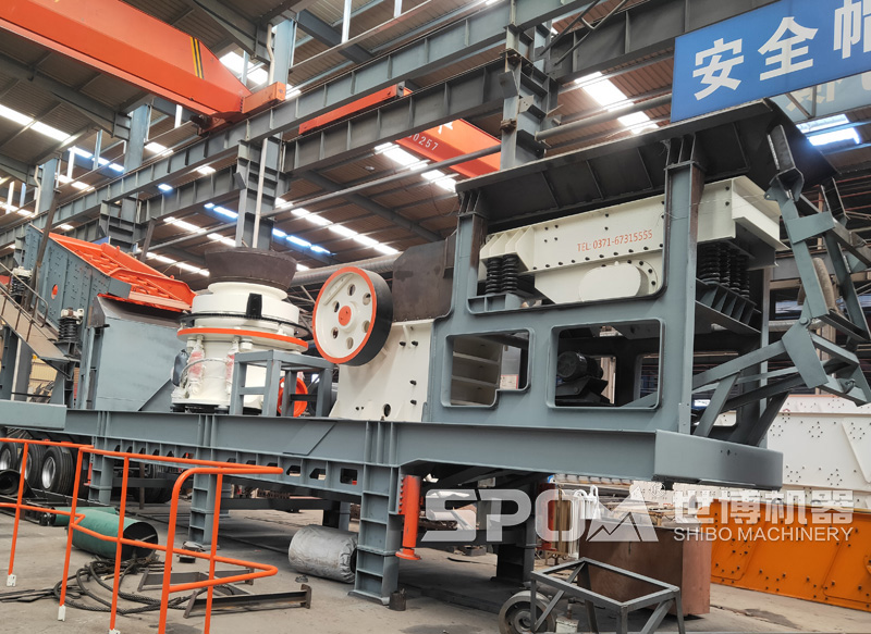 移动式颚破圆锥破一体机