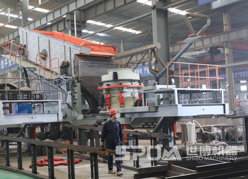 轮胎式移动圆锥破