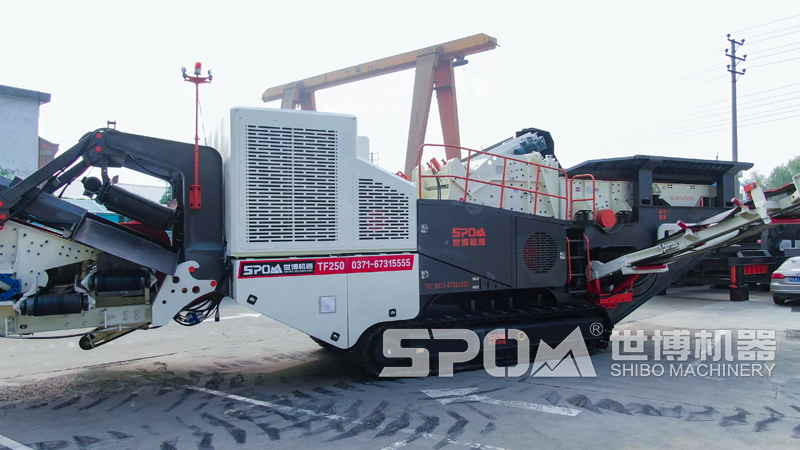 履带式石头破碎机