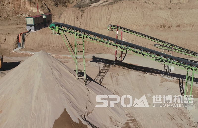 制砂生产线生产出来的细沙 制砂生产线生产出来的细沙