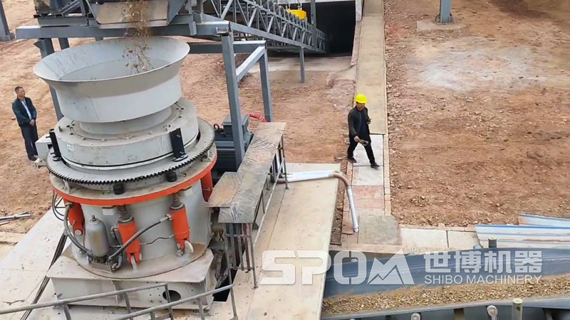 圆锥破启动开始工作