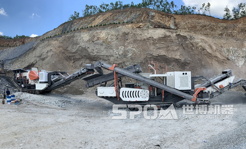 移动式破碎生产线