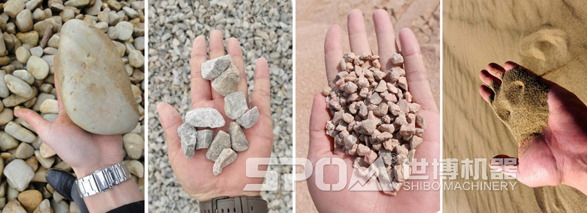 河卵石破碎生产石子沙子