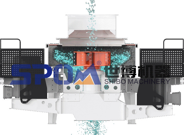 VSI冲击破工作原理