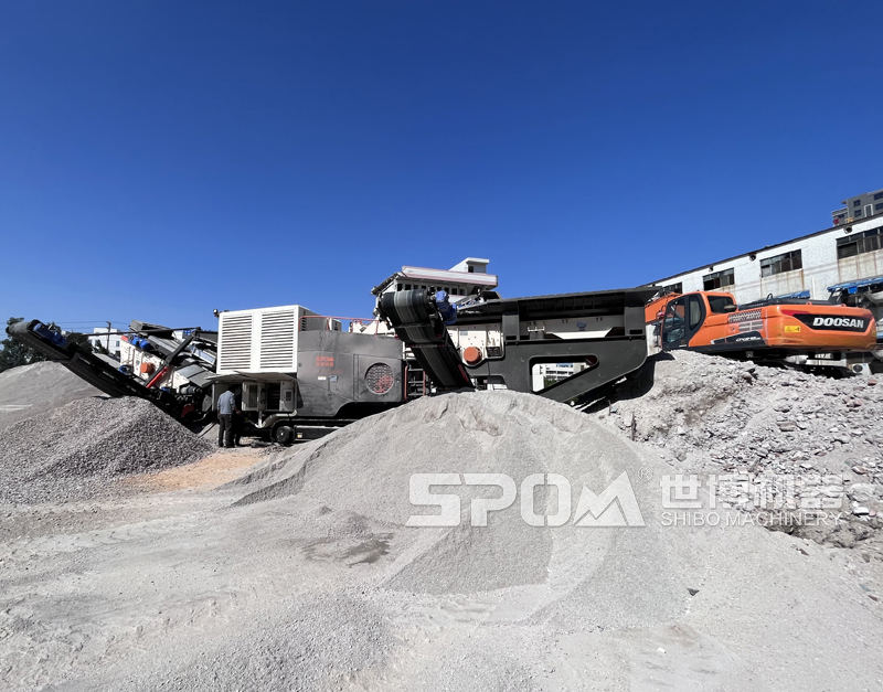 建筑垃圾渣土破碎车