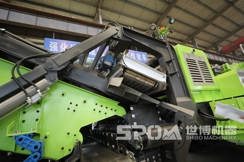 履带式LF250反击破细节图除铁器