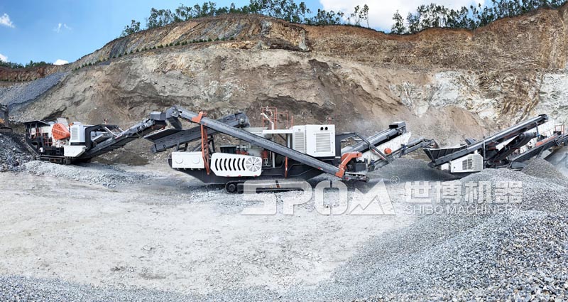 移动破碎站全套设备