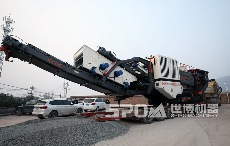 世博机器履带箱破车发货