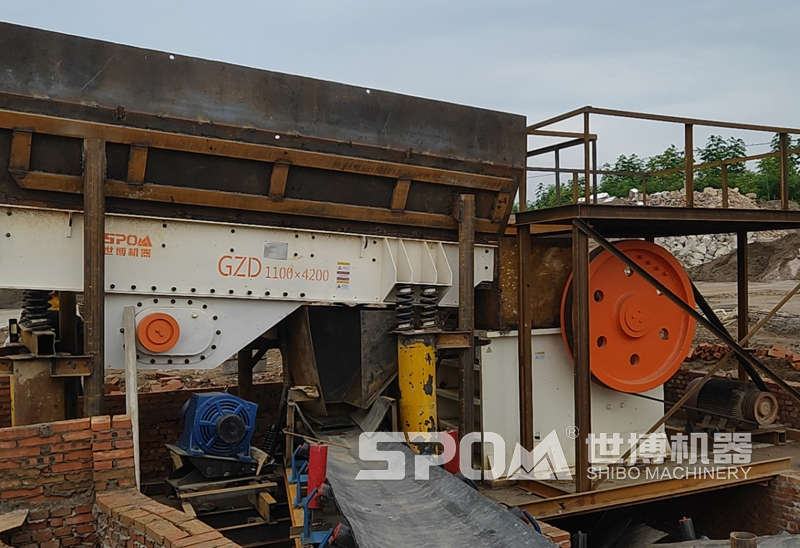 一级破碎颚式破碎机