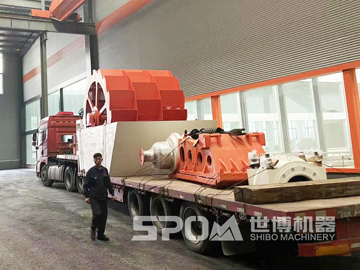 3220洗砂机发装车发货