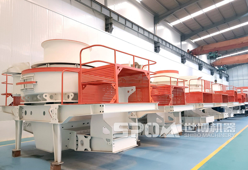 世博制砂机生产车间