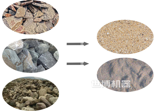 对辊破的破碎效果