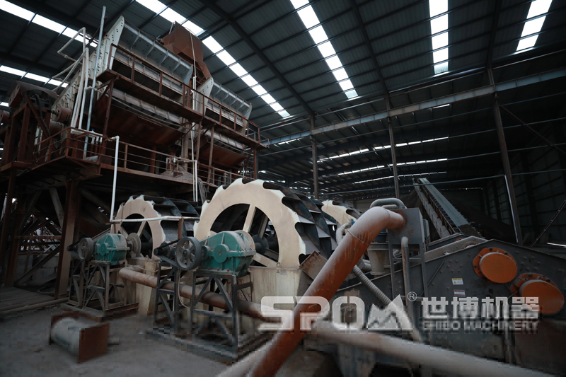 水洗砂场客户现场