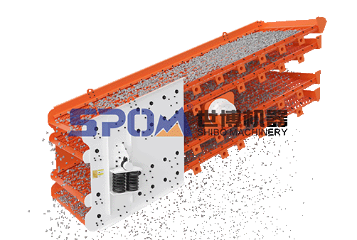 圆振动筛工作原理图