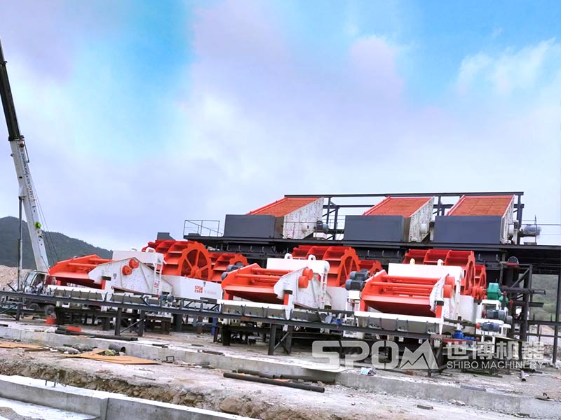 细沙回收机现场