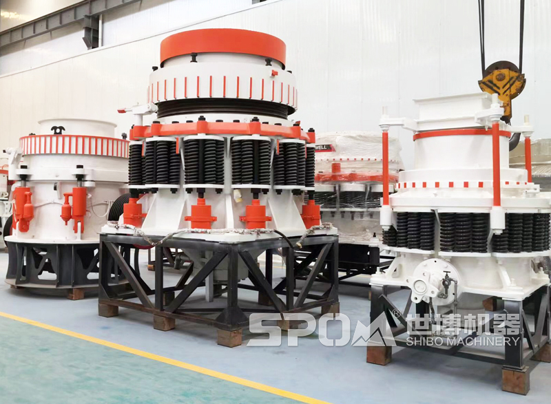 圆锥破碎机生产车间