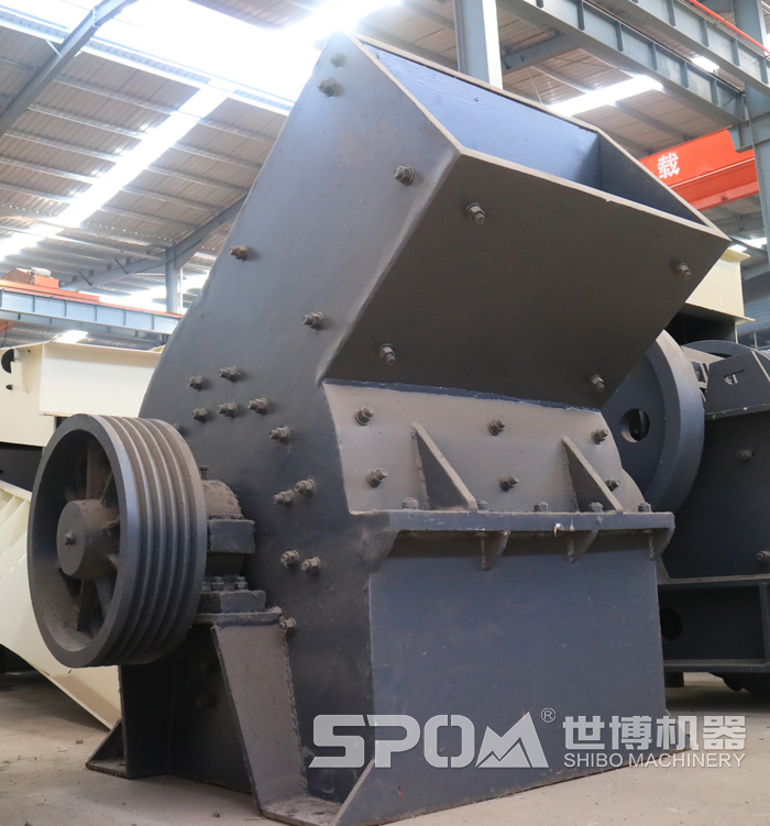 小型柴油式锤式打砂机