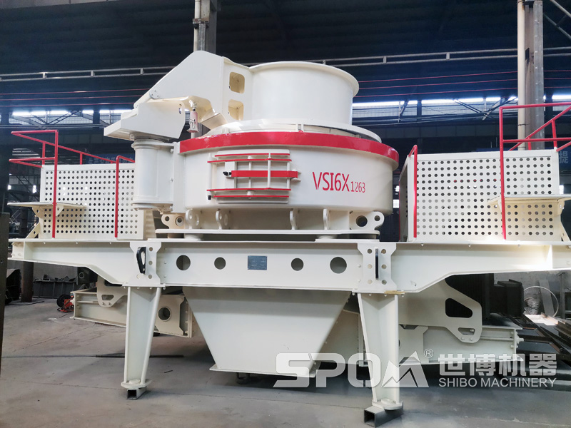 世博1263制砂机生产车间