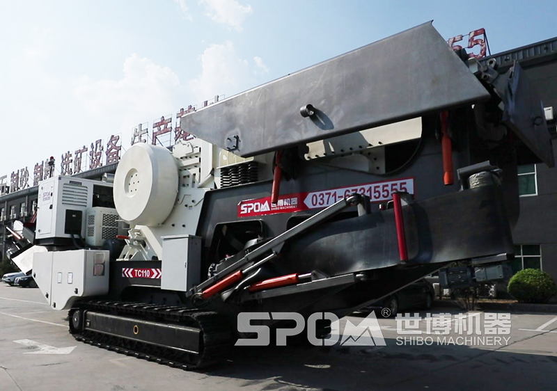 履带颚式破碎站