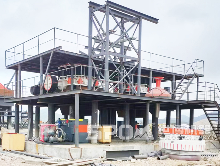 圆锥式破碎机固定式安装