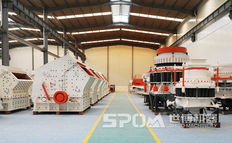 磕石机生产车间1