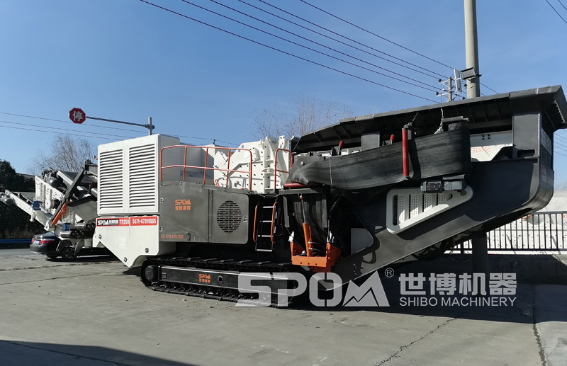 履带式联合破碎机