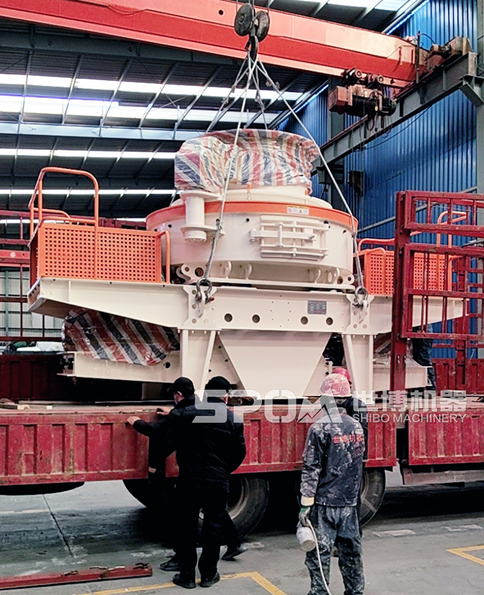 巴马克制砂机发货现场